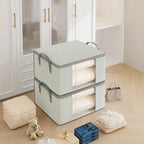 Foldable Storage Bag - Space-Saving Organizer for Clothes & Bedding 3