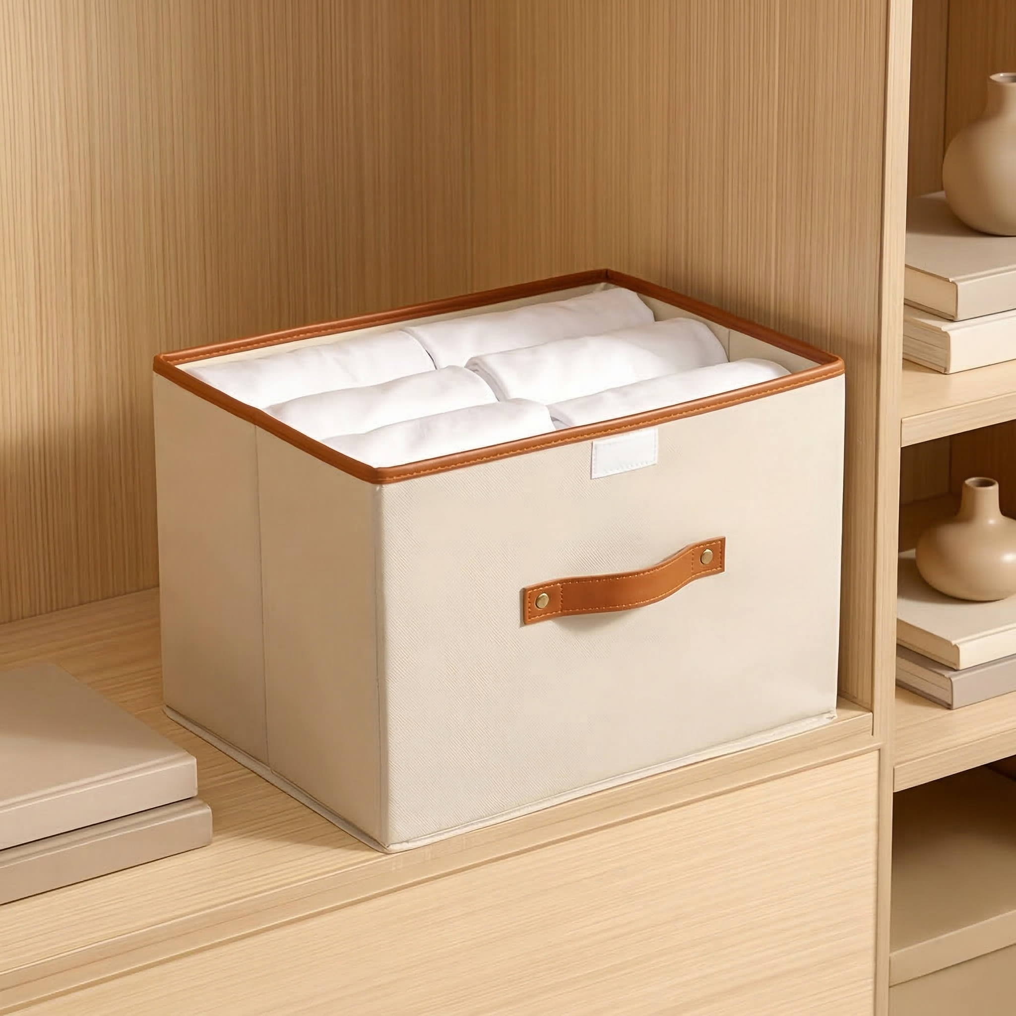 Foldable Storage Box - Durable Oxford Fabric, Space-Saving Organizer 0