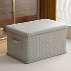 Foldable Storage Box with Lid - Large Capacity Storage Containers for Toys & Clothes 2