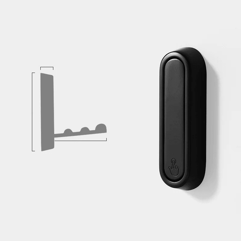 Folding Wall Hooks - Space-Saving Metal Coat Hooks for Any Room 6