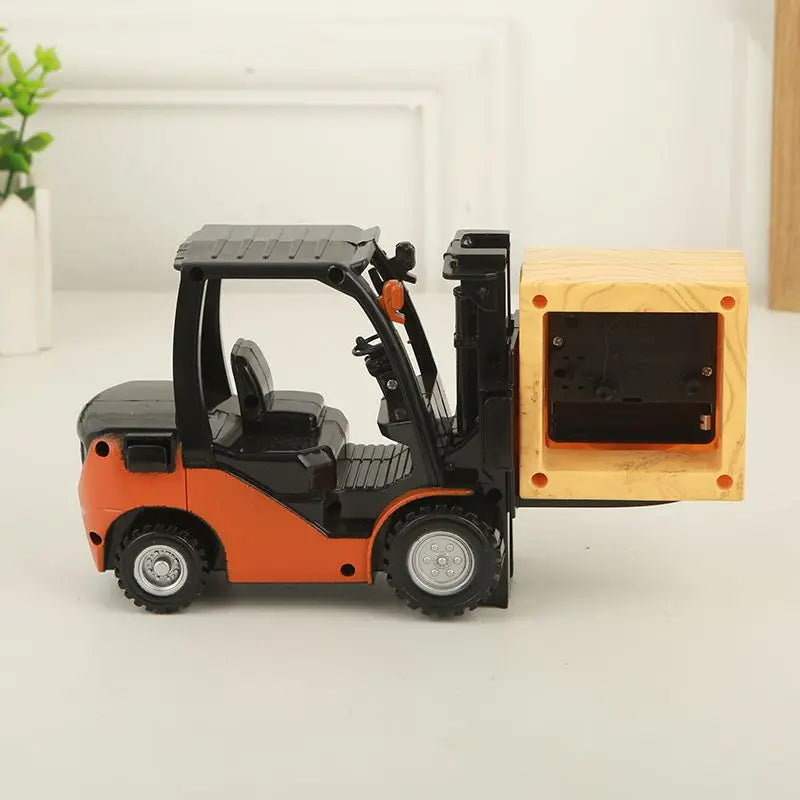 Forklift Alarm Clock, Quartz Movement, Analog Display, Battery Operated 4