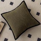 French Vintage-Inspired Cushion Covers - Elegant Jacquard Texture 18x18 0