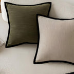 French Vintage-Inspired Cushion Covers - Elegant Jacquard Texture 18x18 2