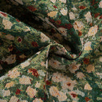 French Vintage Floral Curtain - Elegant Light Diffusion for Living Room 3