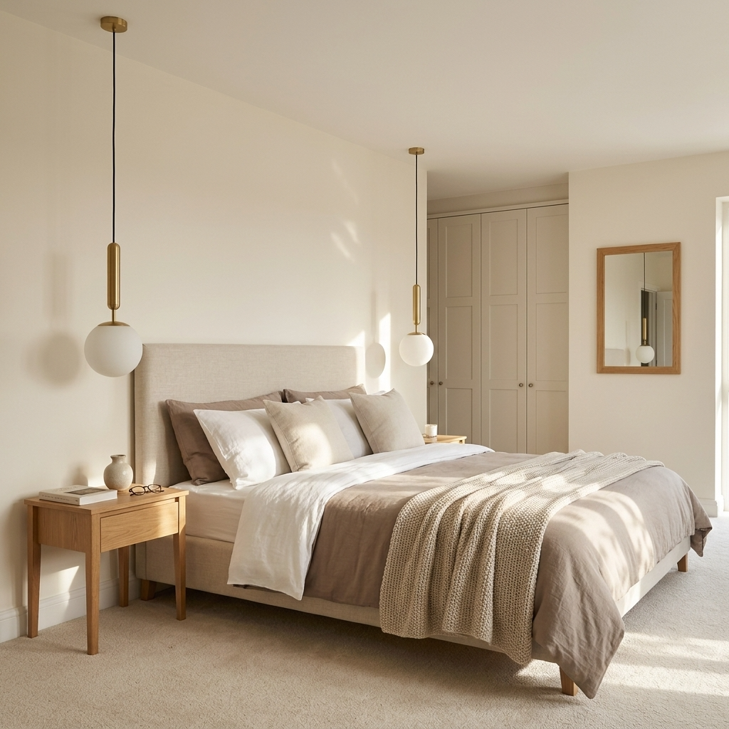 Frosted Globe Pendant Light - Soft Diffused Illumination for Kitchens 3
