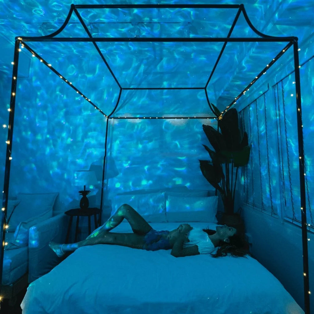 Galaxy Light Projector with Bluetooth Speakers – 21 Color Options, Remote Control Star Projector for Bedroom and Living Room 3
