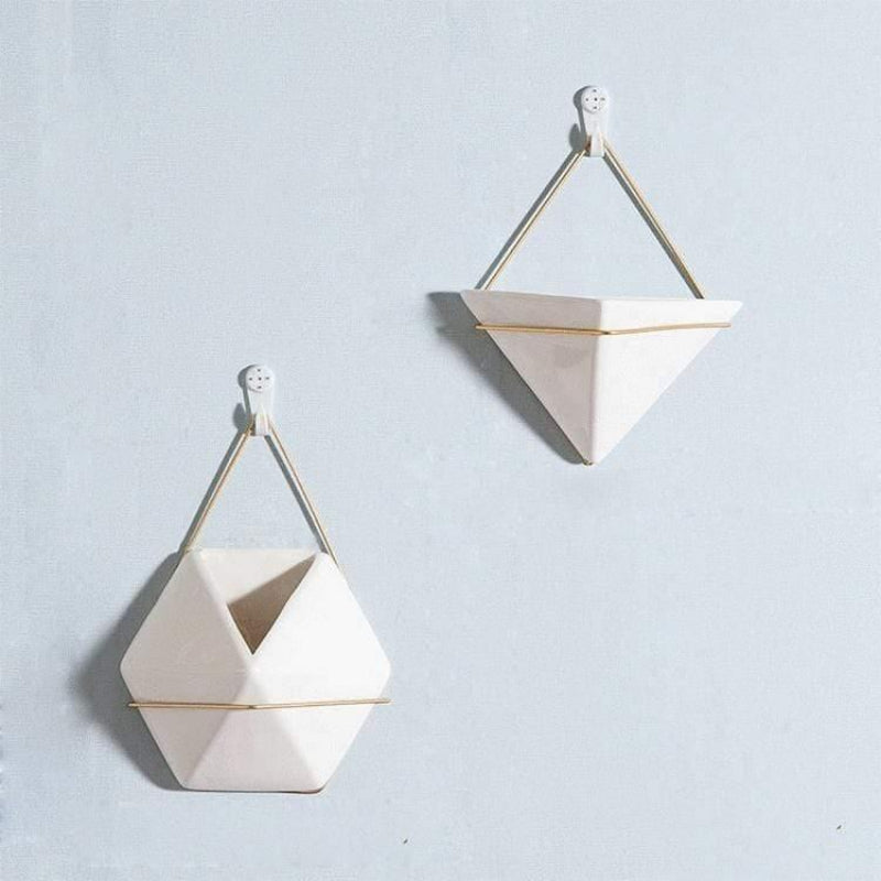 Geometric Glass Terrarium - Modern Display for Succulent Plants 4
