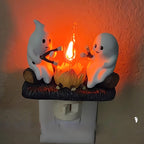Ghost Campfire Night Light - Adorable LED Flickering Flame for Kids 2