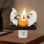 Ghost Campfire Night Light - Adorable LED Flickering Flame for Kids 8
