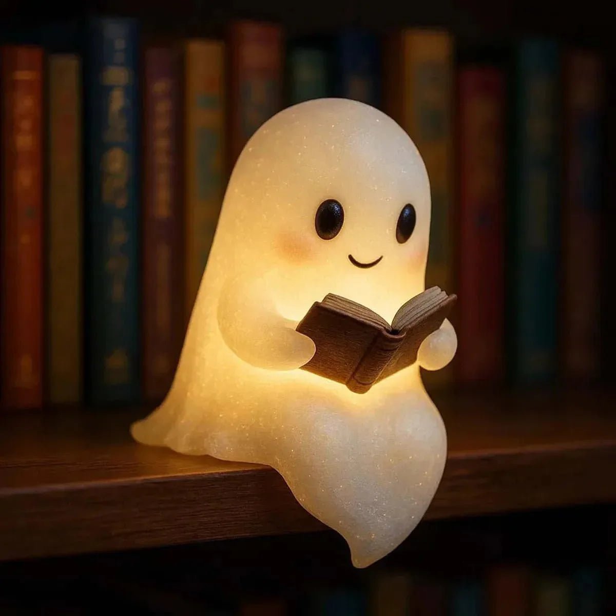 Ghost Night Light - Unique LED Lamp for Cozy Bedroom Ambiance 0