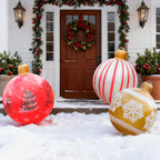 Giant Inflatable Christmas Ornaments - Durable Outdoor Holiday Decor 4