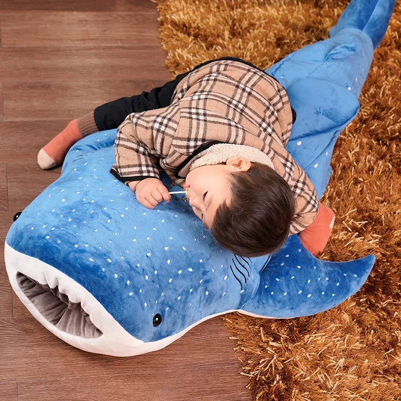 Giant Plush Whale Shark - Ultra-Soft Stuffed Animal for Snuggling 2