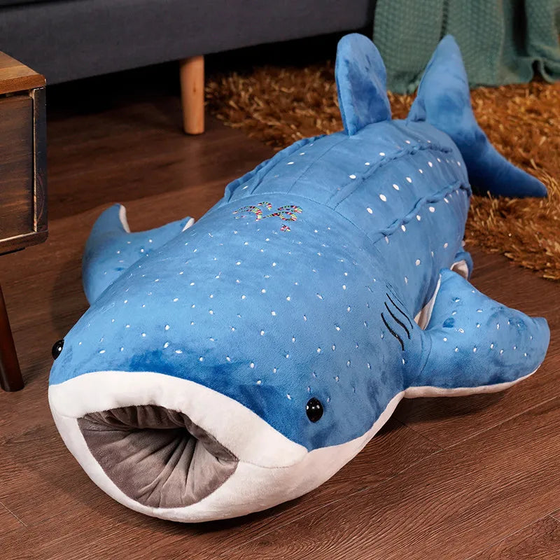 Giant Plush Whale Shark - Ultra-Soft Stuffed Animal for Snuggling 3