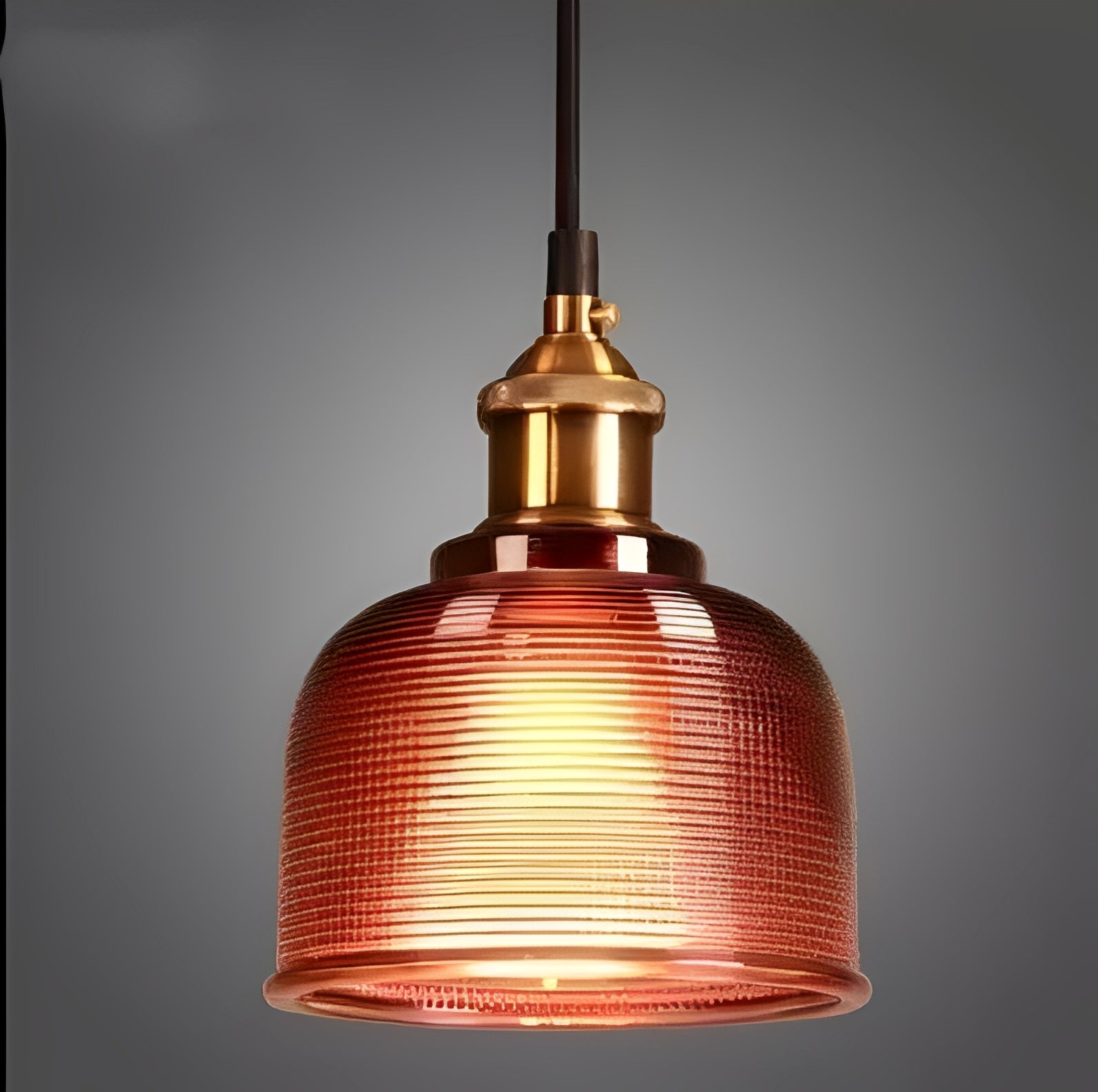 Glass Pendant Light - Artistic Flower Design with Adjustable Height 0
