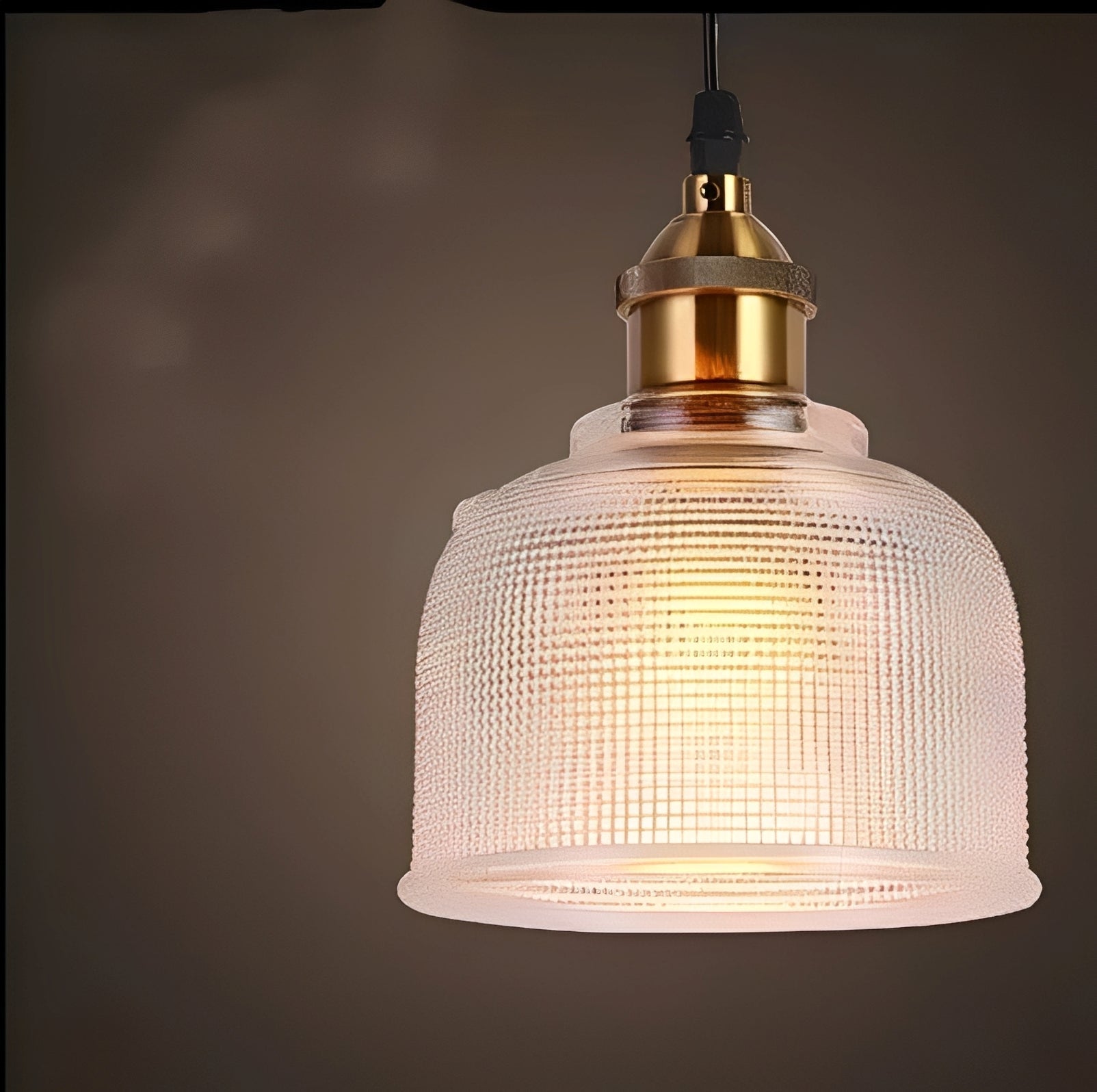 Glass Pendant Light - Artistic Flower Design with Adjustable Height 5