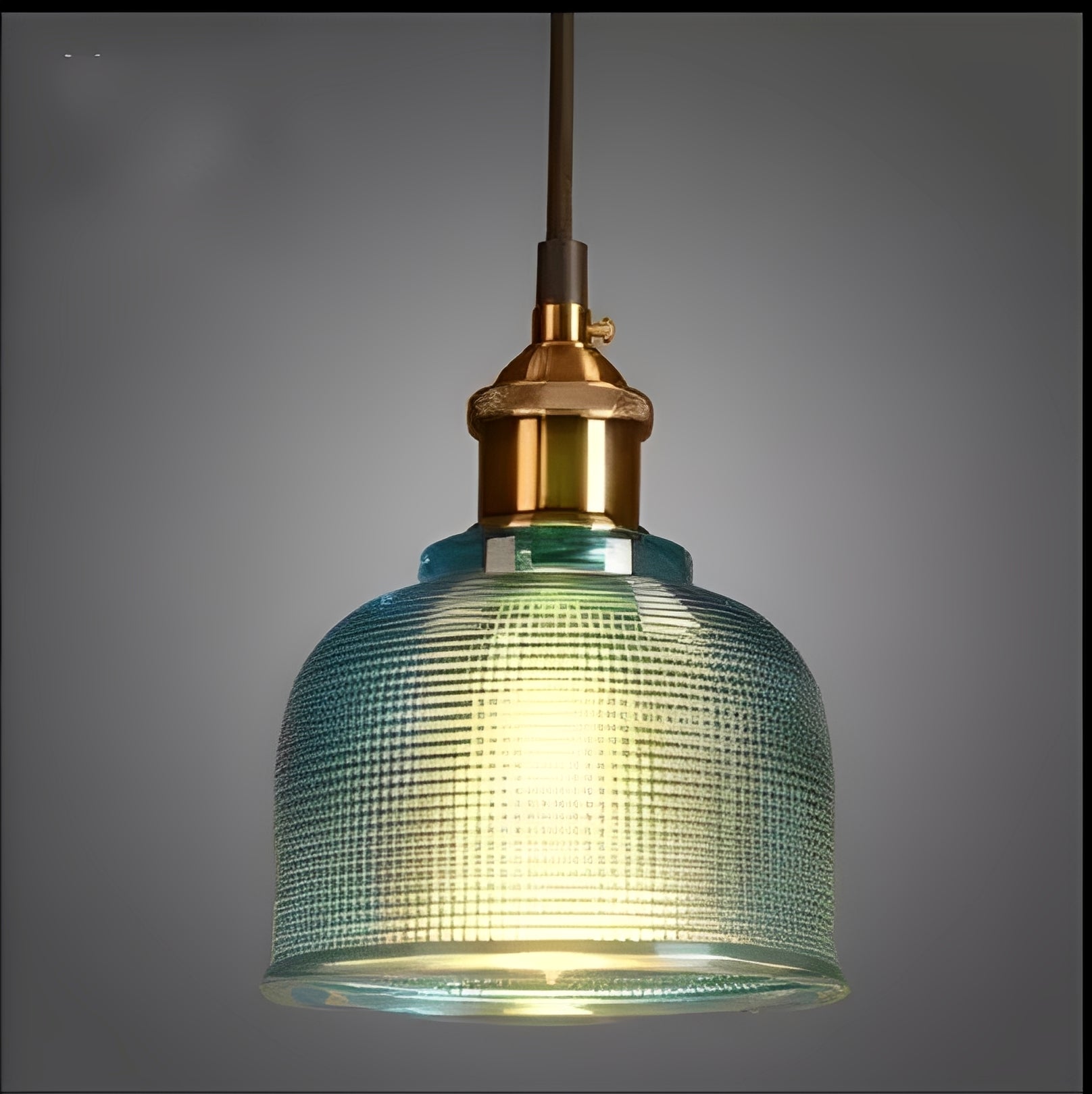 Glass Pendant Light - Artistic Flower Design with Adjustable Height 6
