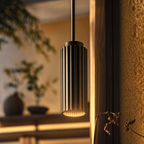 Glass Pendant Light - Elegant Design for Kitchen & Home 3