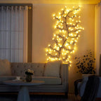 Glitter Tree Light - Warm Twinkling LED for Cozy Winter Decor 1