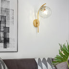 Globe Glass Wall Sconce - Modern Nordic Design for Ambient Wall Lighting 3