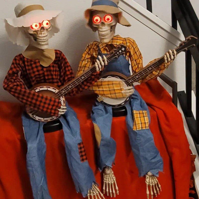Glowing Skeletons - Interactive Halloween Decor for Indoor & Outdoor 2