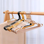 Gold Plated Metal Clothes Hangers - Non-Slip Set of 10 for Coats & Dresses 5