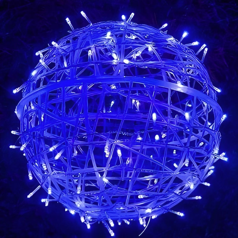 GoldenHaze LED Ball String Lights - Weather-Resistant, Battery-Powered Ambiance 2