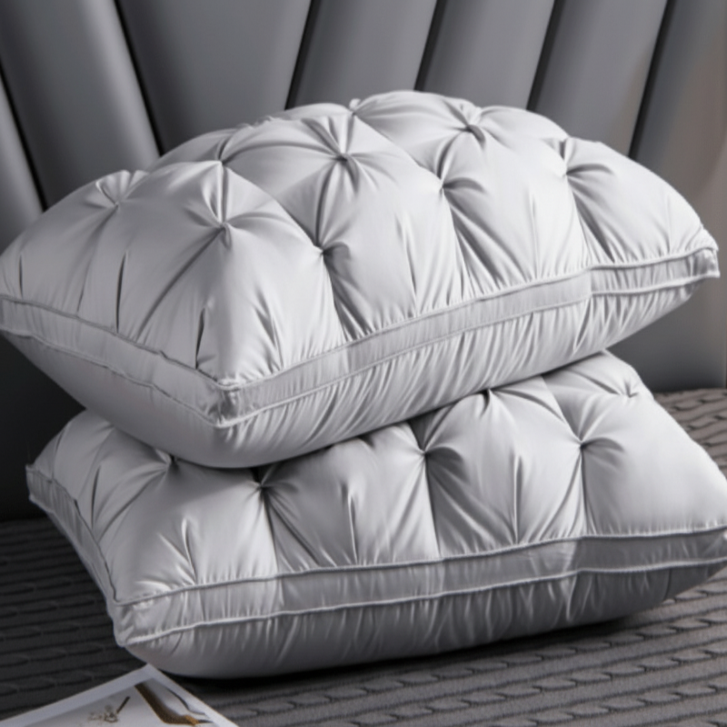 Goose Down Pillow - Soft, Hypoallergenic Support for Year-Round Comfort 5
