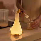 Goose Night Light - Soft Silicone Touch with Tap-to-Light Control 1