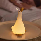 Goose Night Light - Soft Silicone Touch with Tap-to-Light Control 6