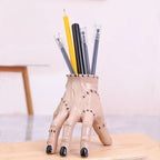 Gothic Desk Organizer - Unique Hand Pen Holder for Stylish Workspace 0