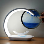 Gravity Lamp with Ambient LED Light and Wireless Charging – Modern Desk Decor and Centerpiece 7