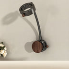 Hair Dryer Holder 360 Degree Rotating Polycarbonate Adjustable Wall Mounted Organizer