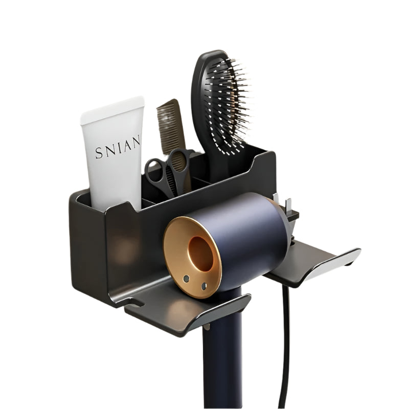 Hair Tool Organizer - Wall Mount Hair Dryer Holder with Heat-Resistant Design 7