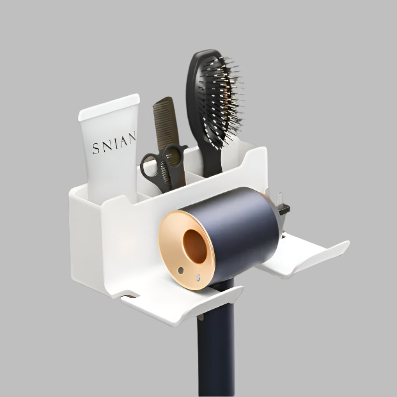 Hair Tool Organizer - Wall Mount Hair Dryer Holder with Heat-Resistant Design 8