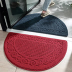 Half-Round Doormat - Durable Non-Slip Welcome Mat for Front Door Entry 1
