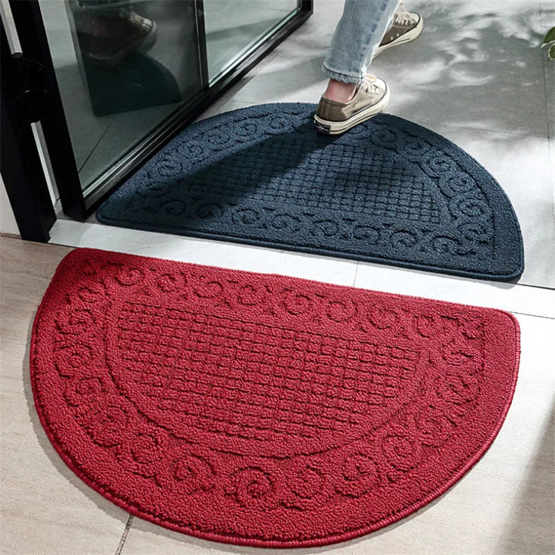 Half-Round Doormat - Durable Non-Slip Welcome Mat for Front Door Entry 1