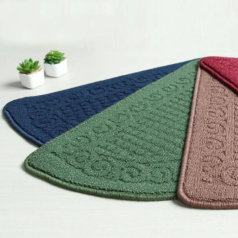 Half-Round Doormat - Durable Non-Slip Welcome Mat for Front Door Entry 2