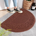 Half-Round Doormat - Durable Non-Slip Welcome Mat for Front Door Entry 4