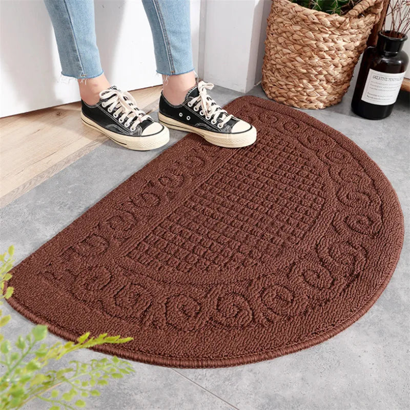 Half-Round Doormat - Durable Non-Slip Welcome Mat for Front Door Entry 4