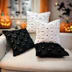 Halloween Ghost Cushion Cover - Soft 3D Design for Sofa & Bed 3