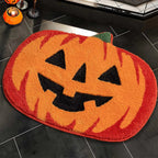 Halloween Pumpkin Rug - Thick, Non-Slip, Water-Absorbing Mat 1
