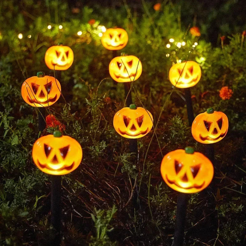 Halloween Solar Pumpkin Lights - Energy-Efficient Outdoor Solar Lights 4