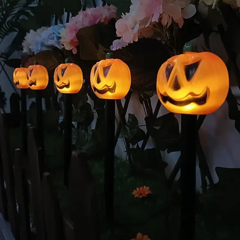 Halloween Solar Pumpkin Lights - Energy-Efficient Outdoor Solar Lights 5