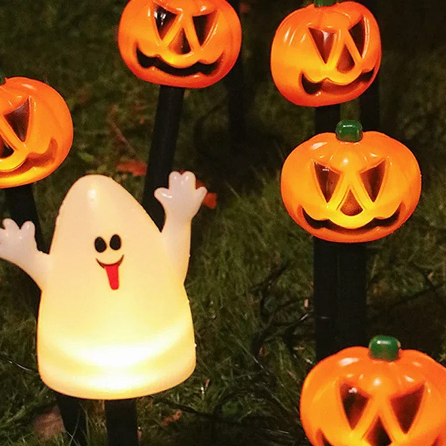 Halloween Solar Pumpkin Lights - Energy-Efficient Outdoor Solar Lights 8