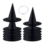 Halloween Witch Hat Decorations - Lightweight Indoor & Outdoor Décor 1