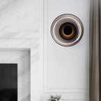 Halo Wall Light - Modern Sculptural Sconce with Layered Glow 1