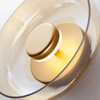 Halo Wall Light - Modern Sculptural Sconce with Layered Glow 3