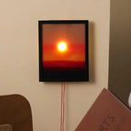 Handcrafted Cordless Bedside Lamp with Warm White Light – Portable Sunset Design for Bedroom and Table Decor 3