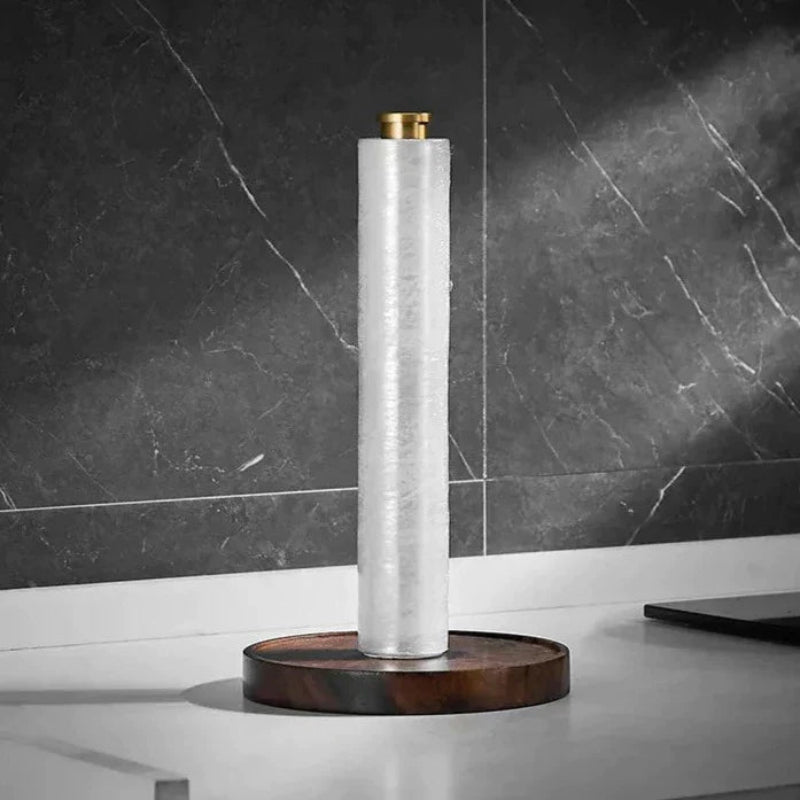 Handcrafted Paper Towel Holder - Elegant Walnut & Durable 5