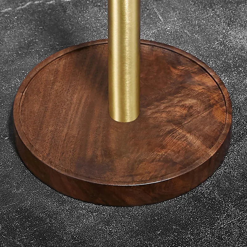 Handcrafted Paper Towel Holder - Elegant Walnut & Durable Stainless Steel 3
